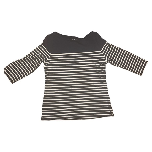 Women's Striped 3/4 Sleeve - Picture 1 of 3
